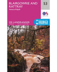 Ordnance Survey Landranger Map 53 – Blairgowrie and Rattray-Forest of Alyth