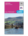 Ordnance Survey Landranger Map 76 Girvan – Ballantrae & Barhill