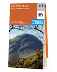 Ordnance Survey Explorer Map 348 Campsie Fells
