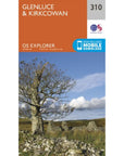 Ordnance Survey Explorer Map 310 Glenluce & Kirkcowan