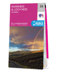 Ordnance Survey Landranger Map 26 Inverness & Loch Ness