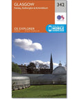Ordnance Survey Explorer Map 342 Glasgow