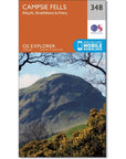 Ordnance Survey Explorer Map 348 Campsie Fells