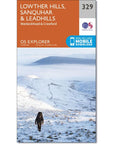 Ordnance Survey Explorer Map 329 Lowther Hills, Sanquhar & Leadhills