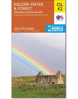 Ordnance Survey Map OL 42 Kielder Water & Forest