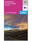 Ordnance Survey Landranger Map 26 Inverness & Loch Ness