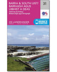 Ordnance Survey Landranger Map 31 Barra & South Uist Full