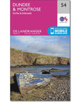 Ordnance Survey Landranger Map 54 Dundee & Montrose