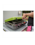 Vango Combi IR Grill & Double Burner Camping Cooker With Piezo Ignition