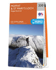 Ordnance Survey Explorer Map 330 Moffat & St Mary's Loch