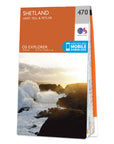 Ordnance Survey Explorer Map 470 – Shetland – Unst, Yell & Fetlar