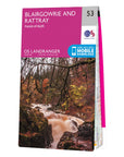 Ordnance Survey Landranger Map 53 – Blairgowrie and Rattray-Forest of Alyth