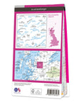 Ordnance Survey Landranger Map 25 Glen Carron & Glen Affric