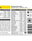 Radix Nutrition Ultra Breakfast v9.0 – 800Kcal back info