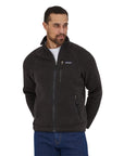 Patagonia Men's Retro Pile Fleece FZ Jacket (Black) model