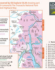 Ordnance Survey Explorer Map OL 39 Loch Lomond North