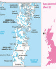 Ordnance Survey Landranger Map 22 Benbecula & South Uist
