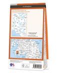 Ordnance Survey Explorer Map 310 Glenluce & Kirkcowan back