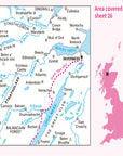 Ordnance Survey Landranger Map 26 Inverness & Loch Ness