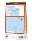Ordnance Survey Explorer Map 468 – Shetland – Mainland North East Whalsay & Out Skerries