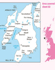 Ordnance Survey Landranger Map 60 Islay