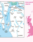 Ordnance Survey Landranger Map 63 Firth of Clyde