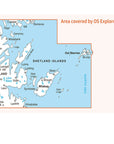 Ordnance Survey Explorer Map 468 – Shetland – Mainland North East Whalsay & Out Skerries