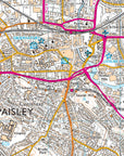 Ordnance Survey Explorer Map 342 Glasgow