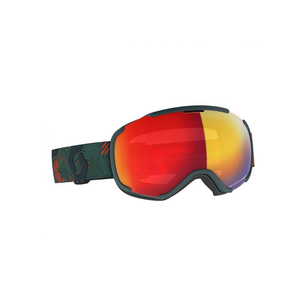 Scott Faze 11 Snow Sports Goggle - Light Sensitive Lens (Sombre Green/ Pumkin Orange