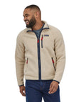 Patagonia Men's Retro Pile Fleece FZ Jacket (El Cap Khaki)