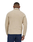 Patagonia Men's Retro Pile Fleece FZ Jacket (El Cap Khaki) model back