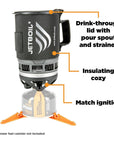 Jetboil ZIP Fast Boil Personal Cook System (Carbon) info