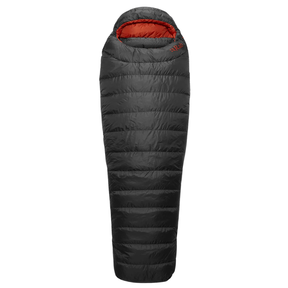 Rab Ascent 500 Down Sleeping Bag Regular Left Zip Graphene Summits Outdoor