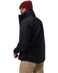 Berghaus Men's RG Alpha 2.0 Shell Waterproof Jacket (Black) looking over shoulder