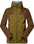 Berghaus Men's Deluge Pro 3.0 Waterproof Jacket (Green/Brown)