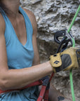 Black Diamond ATC Pilot Belay Tool being used
