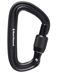 Black Diamond LiteForge Screwgate Carabiner (Black)