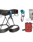 Black Diamond Men's Momentum Climbing Harness Package (Anthracite)