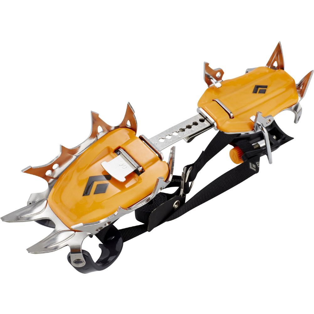 Black Diamond Sabretooth Clip Crampons with Anti-Ball Plate
