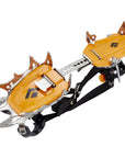 Black Diamond Sabretooth Clip Crampons with Anti-Ball Plate upside down