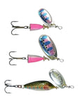 Blue Fox Kit Vibrax 1 Fishing Spinners (Rainbow Trout)