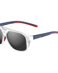 Bollé Arcadia Sunglasses - Large (White Blue Red Matte/TNS Gun)