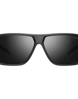 Bollé Temper Sunglasses (Black Matte/Volt+Gun Polarised) Front