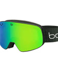 Bollé Unisex Nevada Ski Goggles (Forest Matte/Green Emerald) - Cat 2