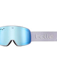 Bollé Unisex Nevada Small Ski Goggles (Pink Matte/Azure) - Front