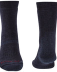 Bridgedale Men's Explorer Heavyweight Merino Performance Socks (Navy) front and back