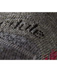 Bridgedale Men's Hike Lightweight Merino Performance Socks (Grey Heather) close up