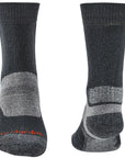 Bridgedale Men's Hike Midweight Merino Performance Boot Merino Socks (Gunmetal)
