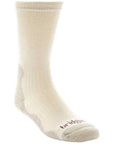Bridgedale Women's Bamboo Midweight Crew Socks (Natural Stone)