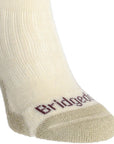 Bridgedale Women's Bamboo Midweight Crew Socks (Natural Stone)